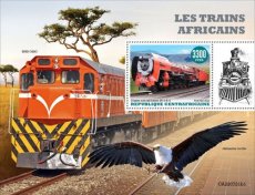 2022 11- CENTRAL AFRICAN- AFRICAN TRAINS I  1V