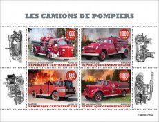 2022 11- CENTRAL AFRICAN- FIRE ENGINES  4V