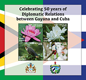 2022 11- GUYANA- DIPLOMATIC RELATION 50TH