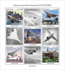 2023 03- SIERRA LEONE- CONCORDE  5V