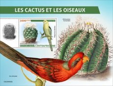 2023 06- CENTRAL AFRICA- CACTUS & BIRDS  1V