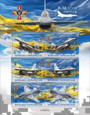2024 02- CENTRAL AFRICAN- F16 FOR UKRAINE  6V