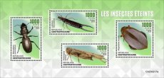 CENTRAL AFRICA- 2023 02- EXTINCT INSECTS  4V