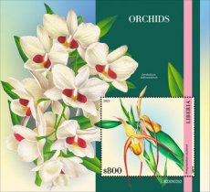 LIBERIA- 2023 08- ORCHIDS II  1V