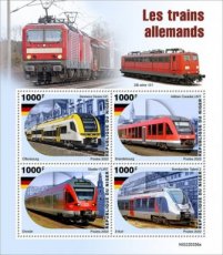 NIGER-2022/08- GERMAN TRAINS  4V