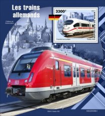 NIGER-2022/08- GERMAN TRAINS I 1V