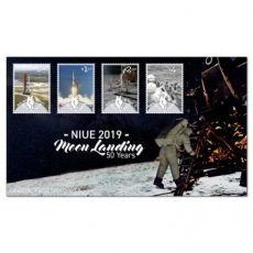 NIUE APOLLO XI 50 ANS FDC 2019/06