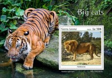 SIERRA LEONE- BIG CATS  1V