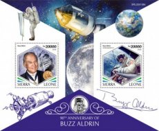 SIERRA LEONE ESPACE BUZZ ALDRIN BF 2020